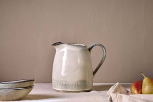 nkuku Malia Jug | Serveware | Large | Cream
