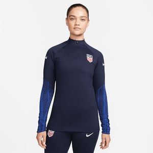 Women's Nike USA 1/4 Zip Strike Navy Drill Top / 2X