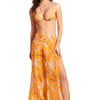 Palm Paradise Beach Trousers Rockmelon - L