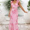 Daytime Luxe Maxi Dress Pink