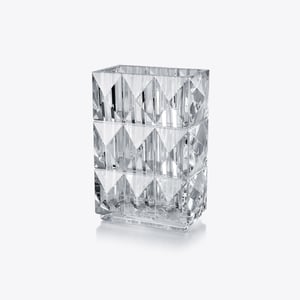 Louxor Rectangular Vase - Clear | Baccarat