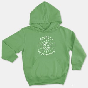 Respect Your Mother Kids Hoodie (Unisex)