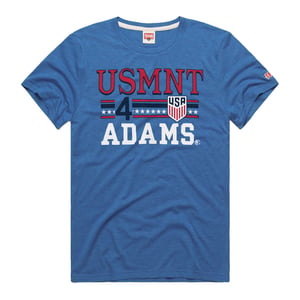 Men's Homage USMNT Adams 4 Blue Tee / 2X