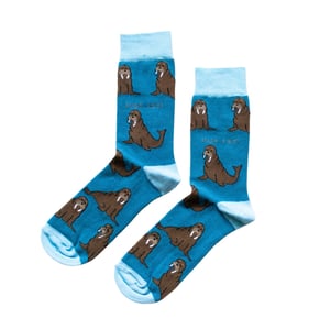 Save the Walrus Bamboo Socks | UK Adult 4-7