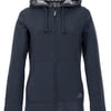 Weird Fish Weylin Full Zip Eco Macaroni Hoodie Navy Size 10