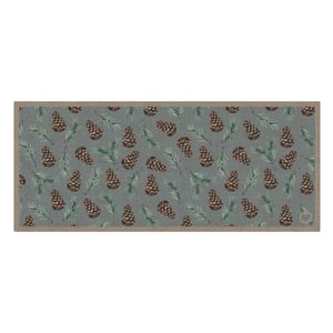 Pinecones Washable Runner - 65x150cm