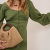 Green Long Sleeve Melody Mini Dress