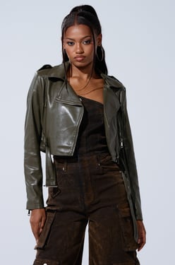 AKIRA Butter Luxe Everyday Moto Jacket | Size 1X