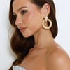 18k Gold Plated Hardware Luxe Earrings Gold