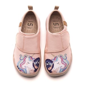 GIRL AND UNICORN Canvas Kid - 3Y