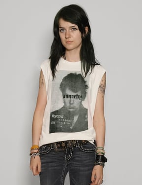 Anarchy' Vest in Ecru