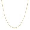 Box Chain Link Necklace Gold