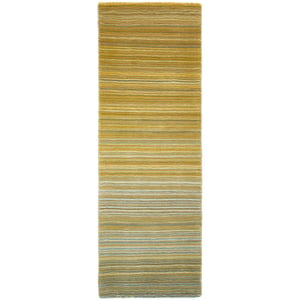 Fine Stripes Runner Ochre - 67x200cm