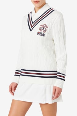 Brooks Brothers X FILA Lawn Tennis Sweater - XL