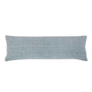 Hendrick 14" X 40" Handwoven Body Pillow   Sky