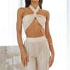 Set Heart Crop Cream