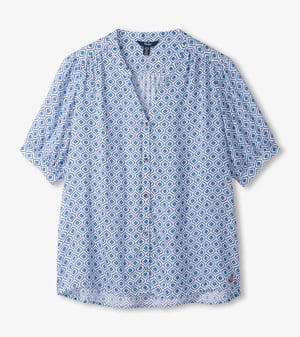 Ivy Blouse - Painted Petals