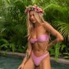 Tropic Noir Swim Bottom Pink