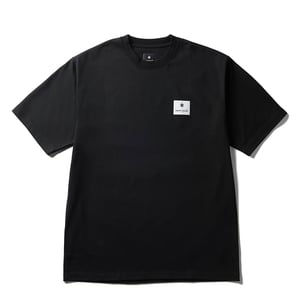 Snow Peak Standard Square Logo T-Shirt Black