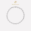 Leopard Shell Pearl Necklace - White