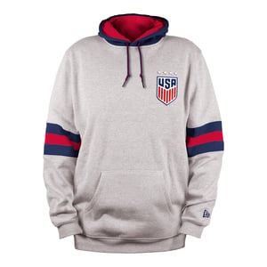 Men's New Era USWNT Grey Hoodie / 3X