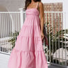 Knock Knock Maxi Dress Pink