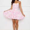 Sunset Oasis Mini Dress Pink