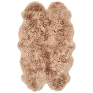 Genuine Sheepskin Rug Mink - Quad - 105x160cm