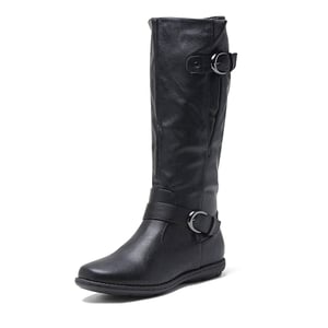 DREAM PAIRS Fur Knee High Winter Boots