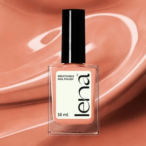 LENA Breathable & Water-Permeable Halal Nail Polish - Bottle of Glamour - LE107