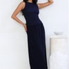 Nahla Maxi Skirt Navy