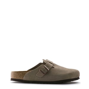 Birkenstock Womens Boston SFB VL Narrow Sandal Taupe