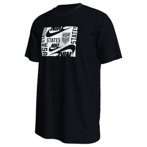 Men's Nike USA Original Boxed Black Tee / 2X