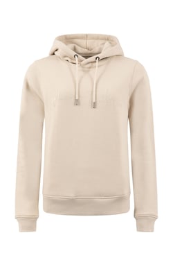 Weird Fish Phoebe Embroidered Graphic Sweatshirt Hoodie Sand Dollar Size 8