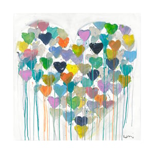 Super Duper Messy Kind Of Perfect Kind Of Love Art Print