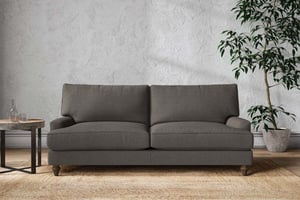 nkuku Marri Large Sofa | Make To Order | Brera Linen Granite | No Colour