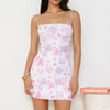 Cali Friends Mesh Mini Dress Pink