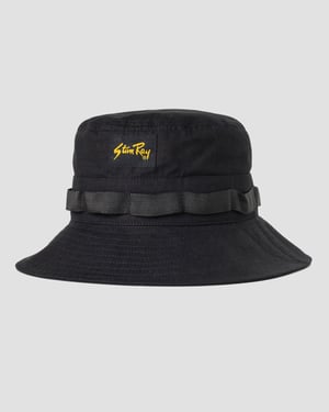 Boonie (Black Ripstop) - L