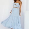 So Particular Maxi Skirt Blue