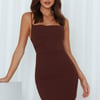 Sun Shining On Me Dress Chocolate