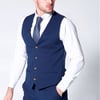 Marc Darcy Max Navy waistcoat