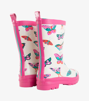 Groovy Butterflies Rain Boots