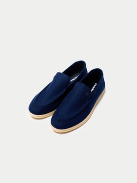 Cashmere Loafers - 43 / Navy / MF0001-1479