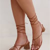 Kylo Heels Dark Tan Natural
