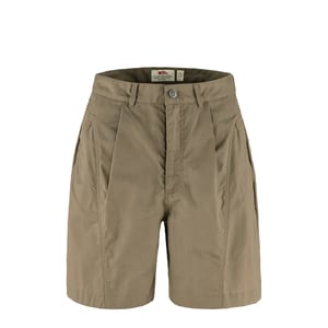 Fjallraven Womens Vardag Shorts Suede Brown