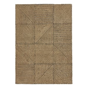 Geometric Rug  Sand - 200x290