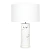 Odin White Marble Table Lamp