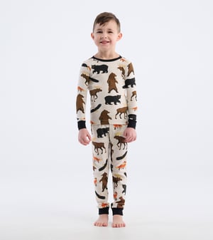Wildlife Kids Pajama Set