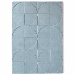 Penny Rug Steel Blue - 200x290cm
