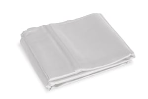 Oyster Grey Pure Silk Flat Sheet - Emperor